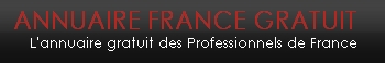 L'Annuaire Gratuit de tous les professionnels de France
